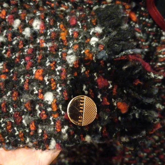 COPY - Ted Baker London tweed jacket sz 4 - Picture 3 of 6